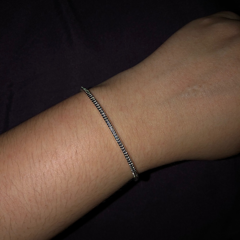 Sterling Silver Charm Bracelet - Picture 3 of 6